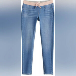 Girls Comfy Rib Waist Jeggings in Sz 16